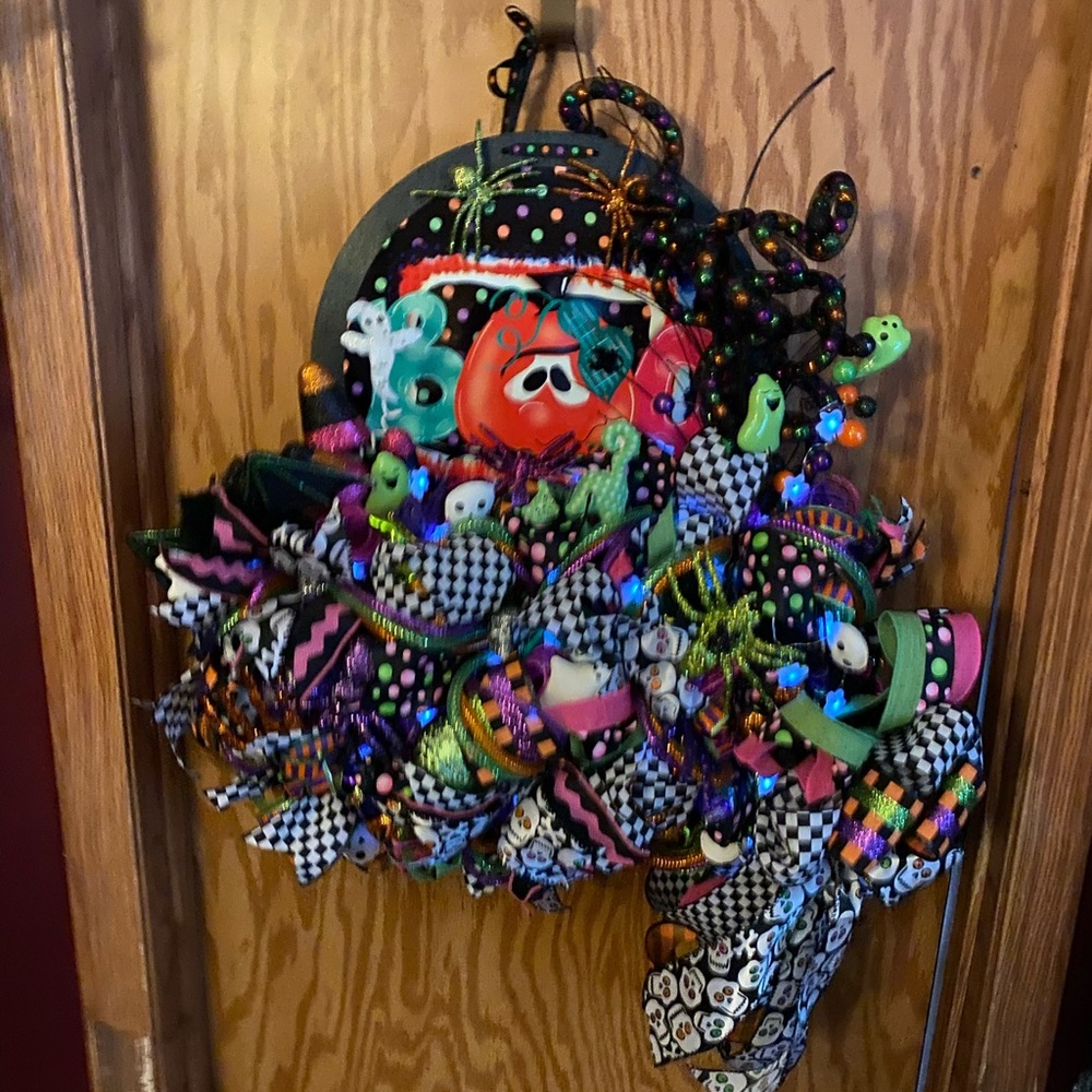 BOO Wreath / Halloween BOO Wreath / BOO Scared You